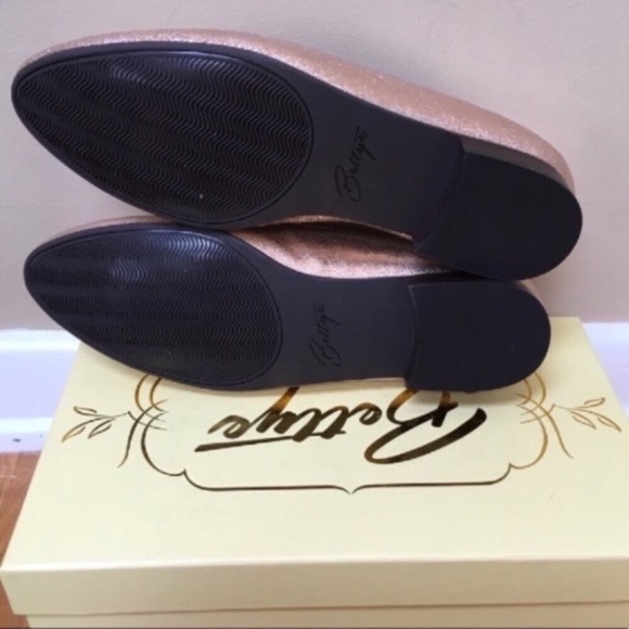 BETTYE MULLER Emmy Rose Gold Metallic Suede Loafer - Picture 8 of 8